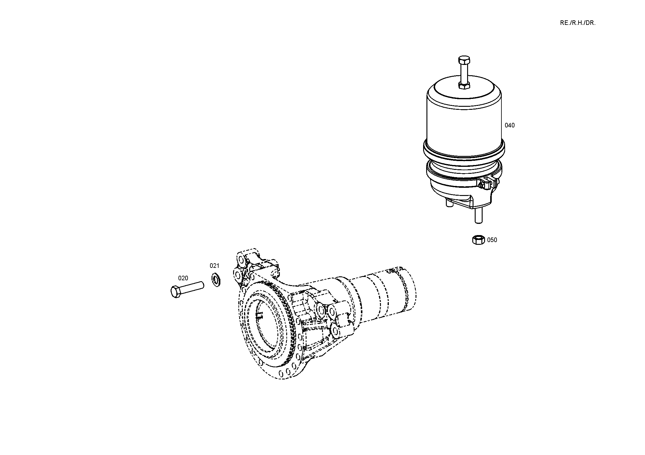 Ремкомплект 0501215397 ZF