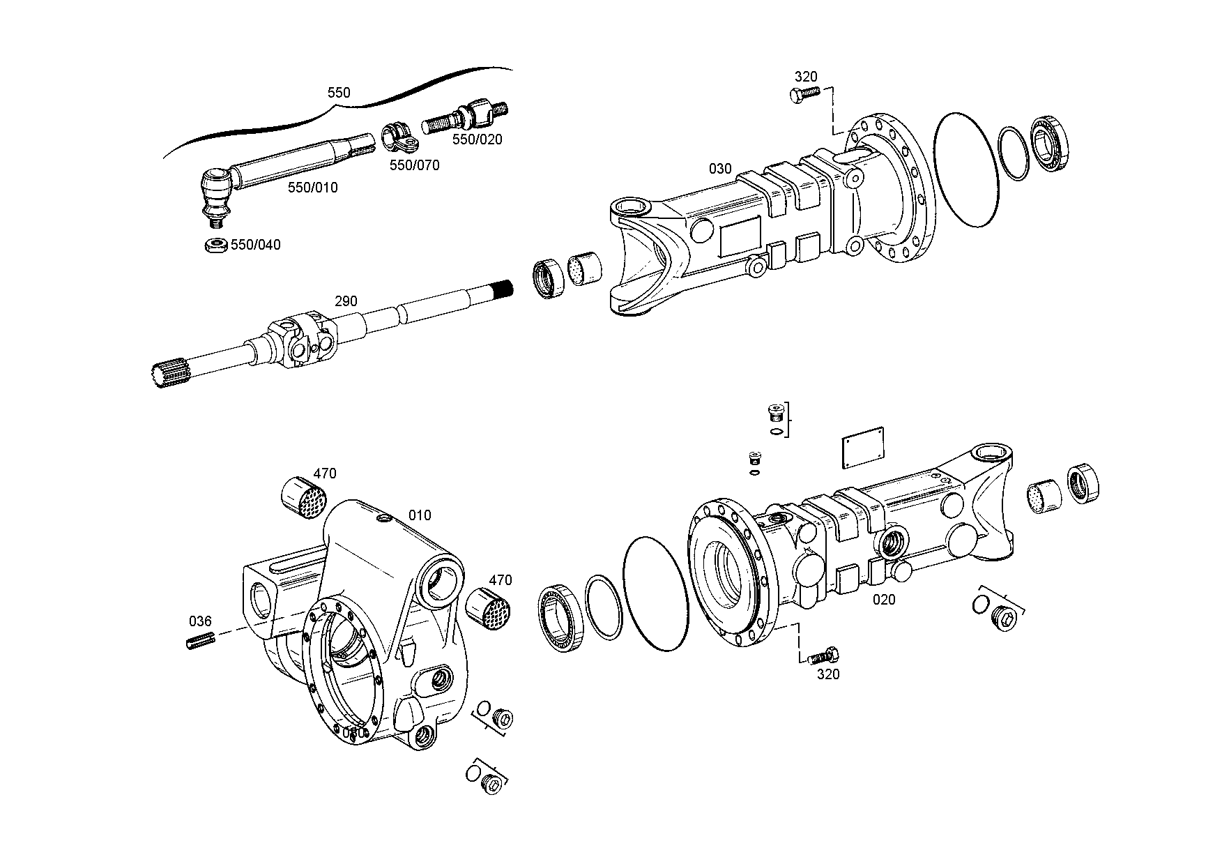 UNIVERSAL SHAFT 0501008059 ZF