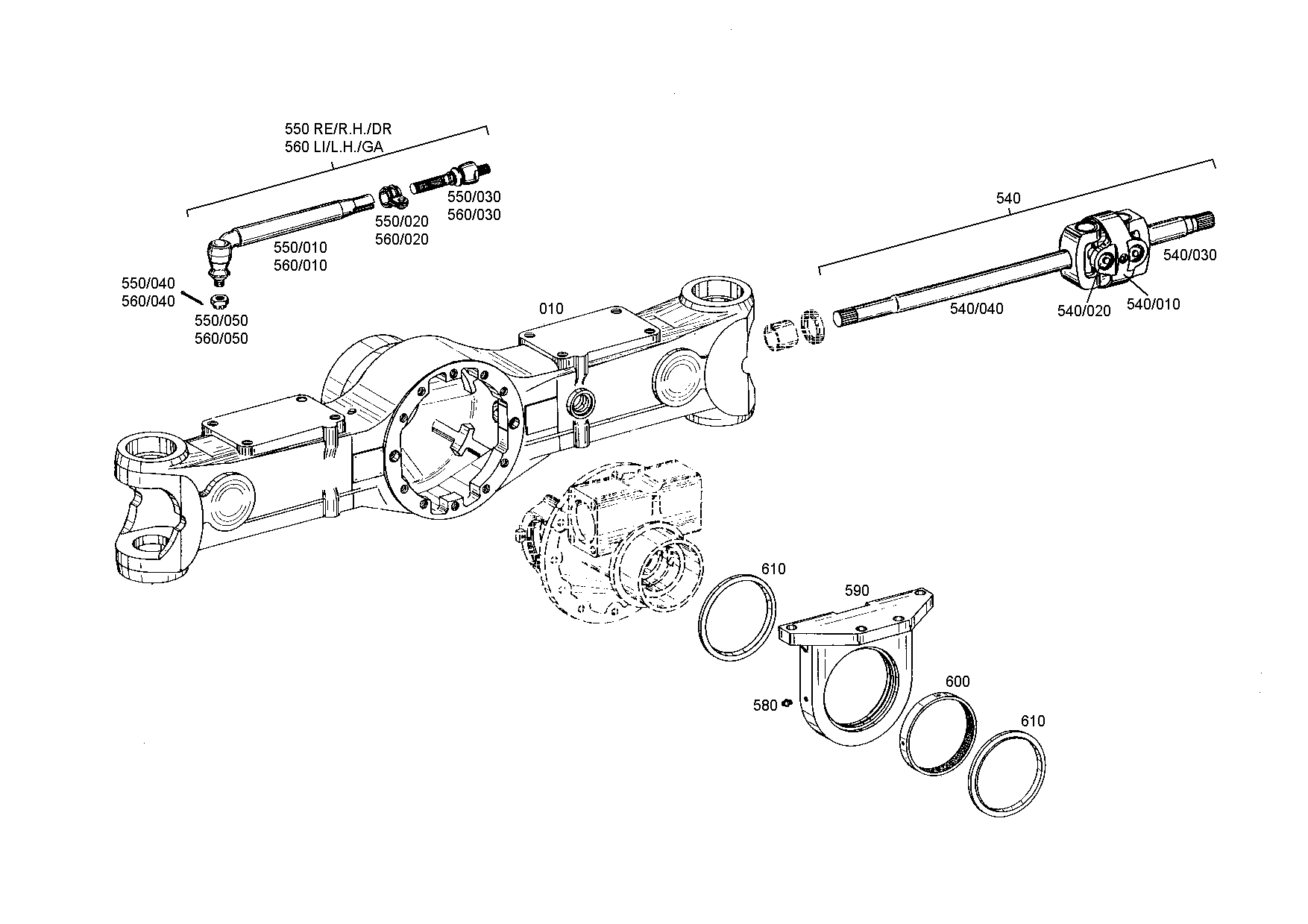 UNIVERSAL SHAFT 0501007935 ZF