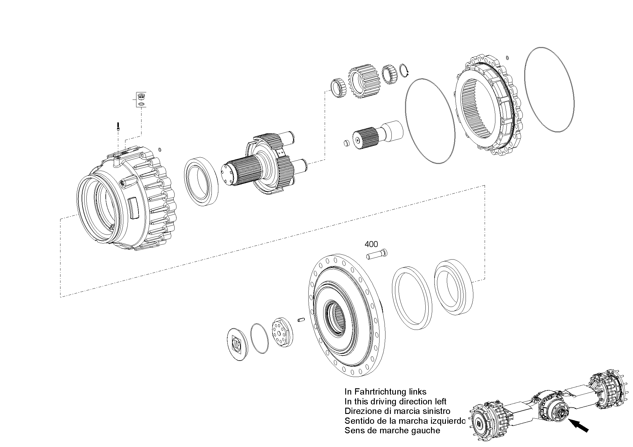 WHEEL BOLT 4474306163 ZF