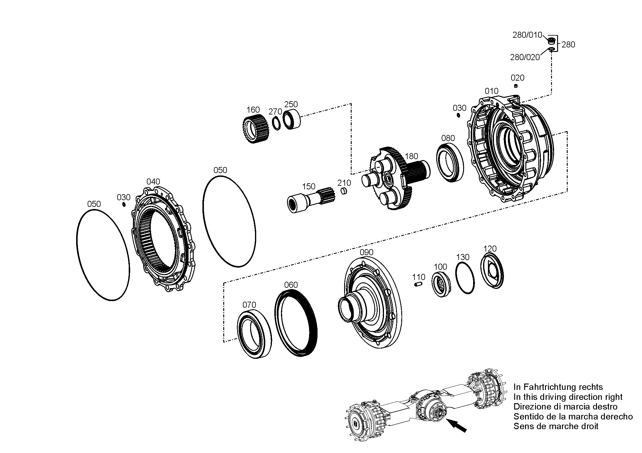 BRAKE HOUSING 4474351126 ZF